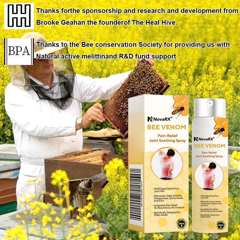NovaRX®  Bee Venom Pain-Relief Joint Soothing Spray