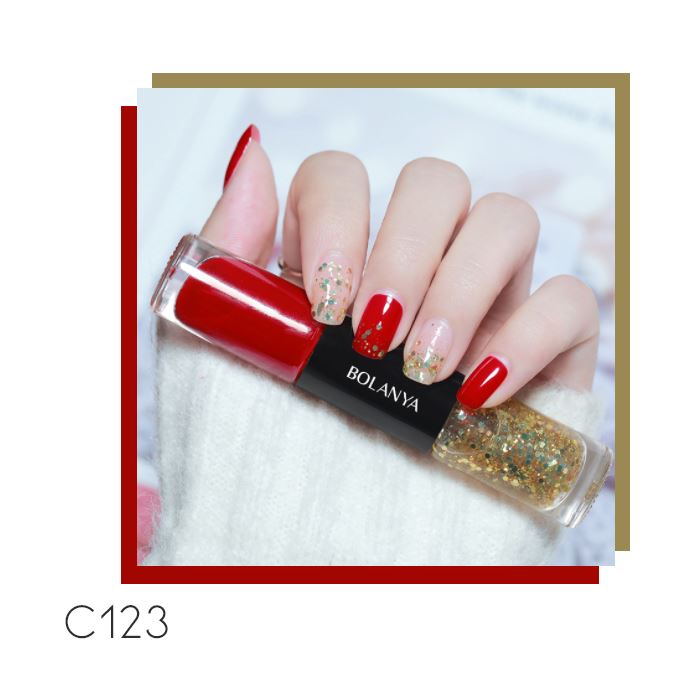 2-in-1 Nail Polish Nail Every Day And Night C123 