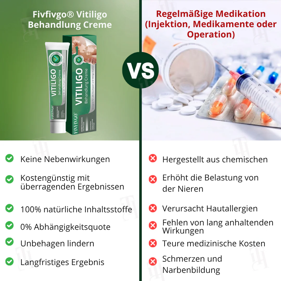 Fivfivgo® Vitiligo Behandlung Creme