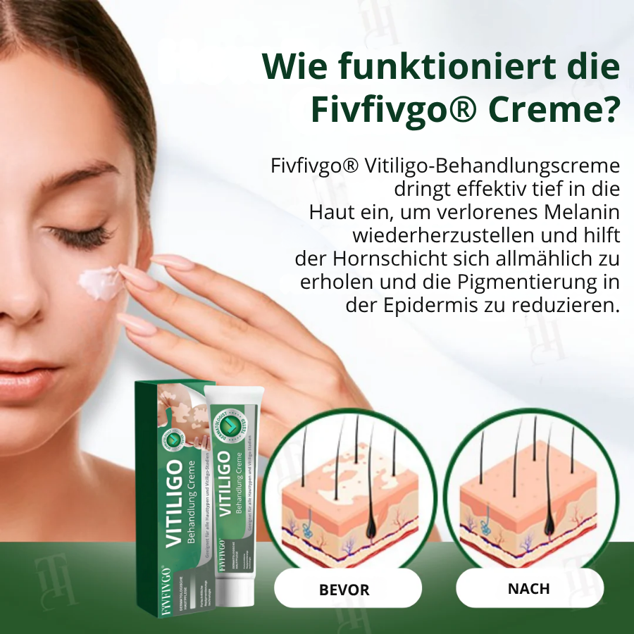 Fivfivgo® Vitiligo Behandlung Creme