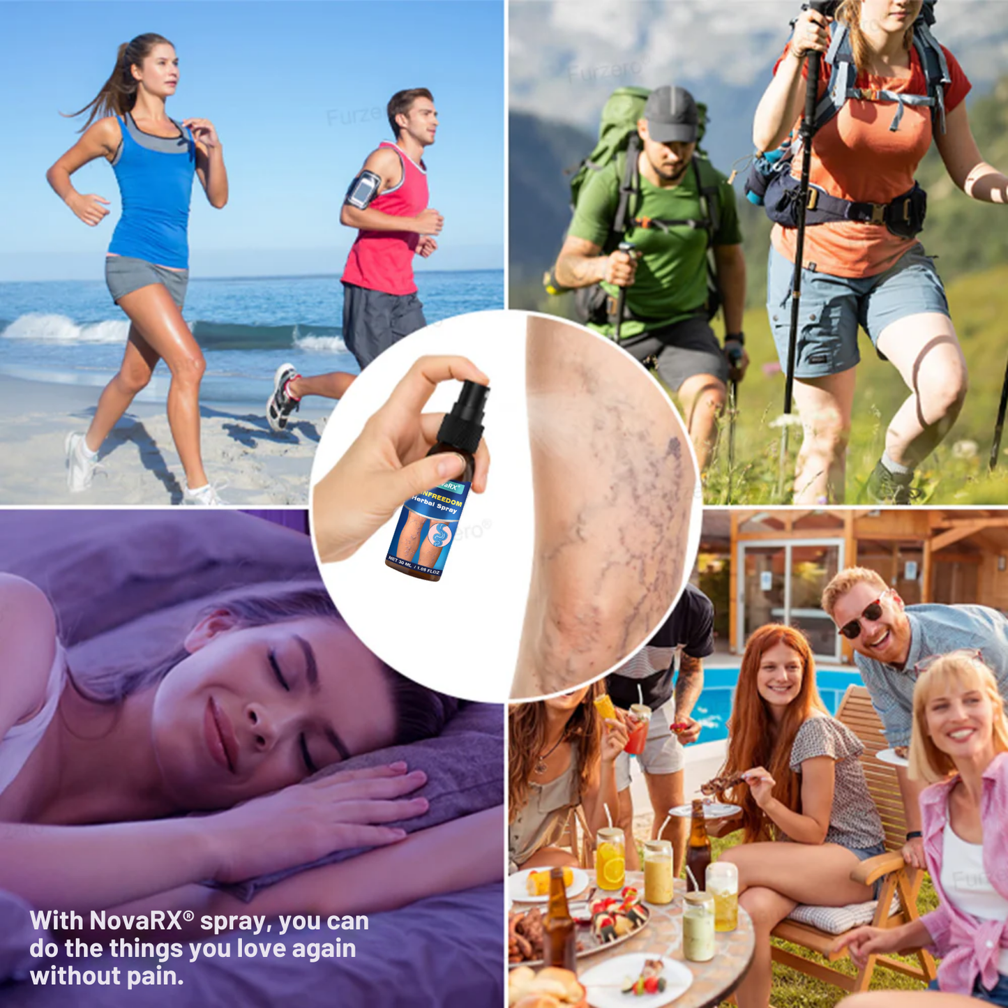 NovaRX® VeinFreedom Herbal Spray - MicroMist Therapy