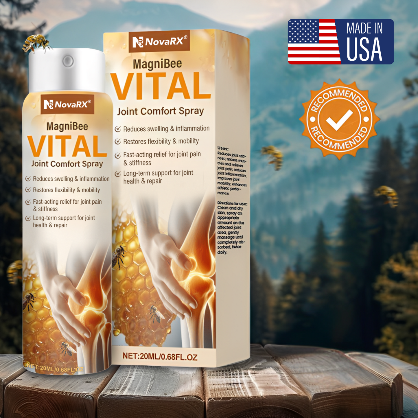 NovaRX® MagniBee Vital Joint Comfort Spray