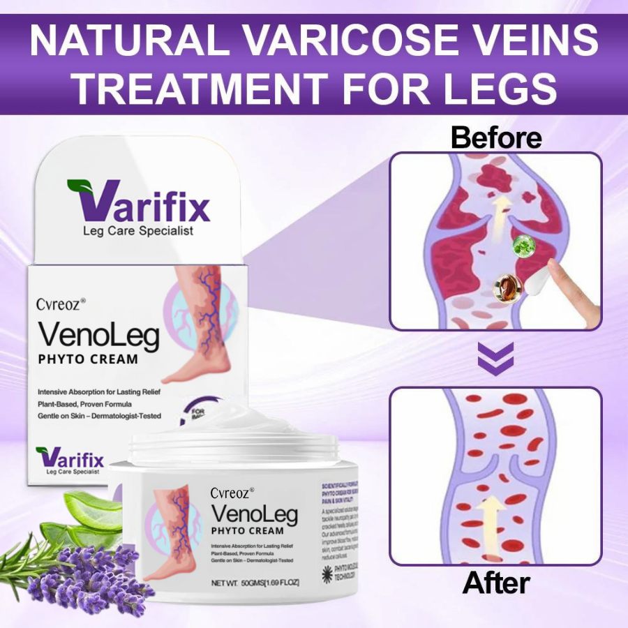 Cvreoz® VenoLeg Phyto Cream - Visible Results in Just 4 Days🔥