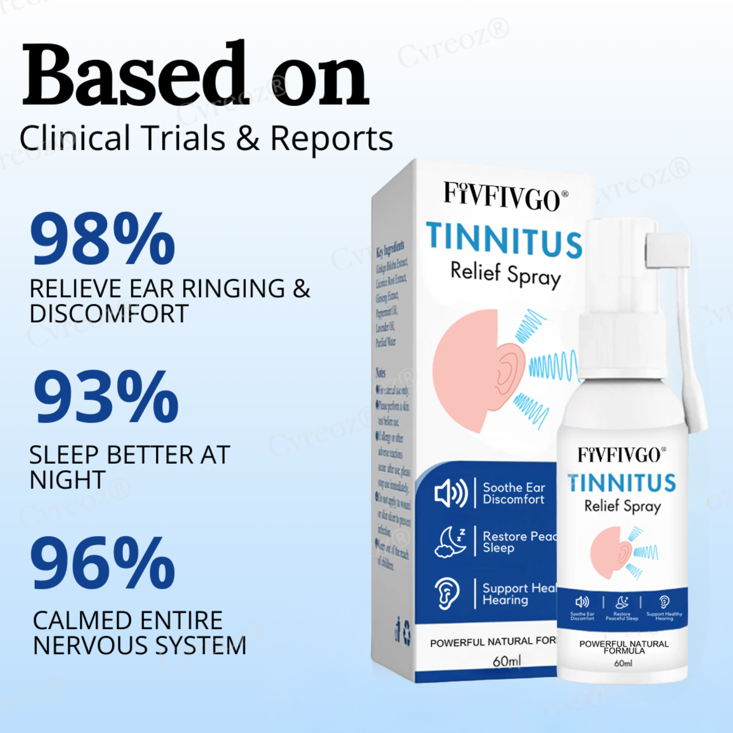 Fivfivgo® Tinnitus Relief Spray – Find Your Peace!