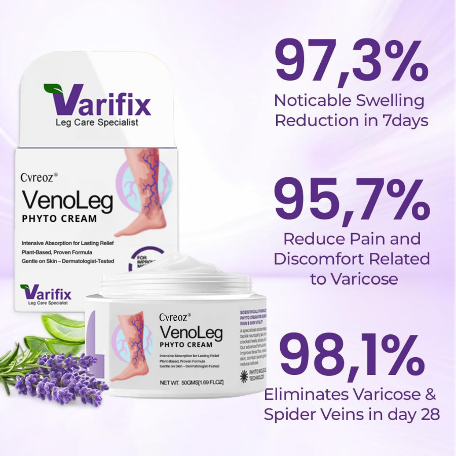 Cvreoz® VenoLeg Phyto Cream - Visible Results in Just 4 Days🔥