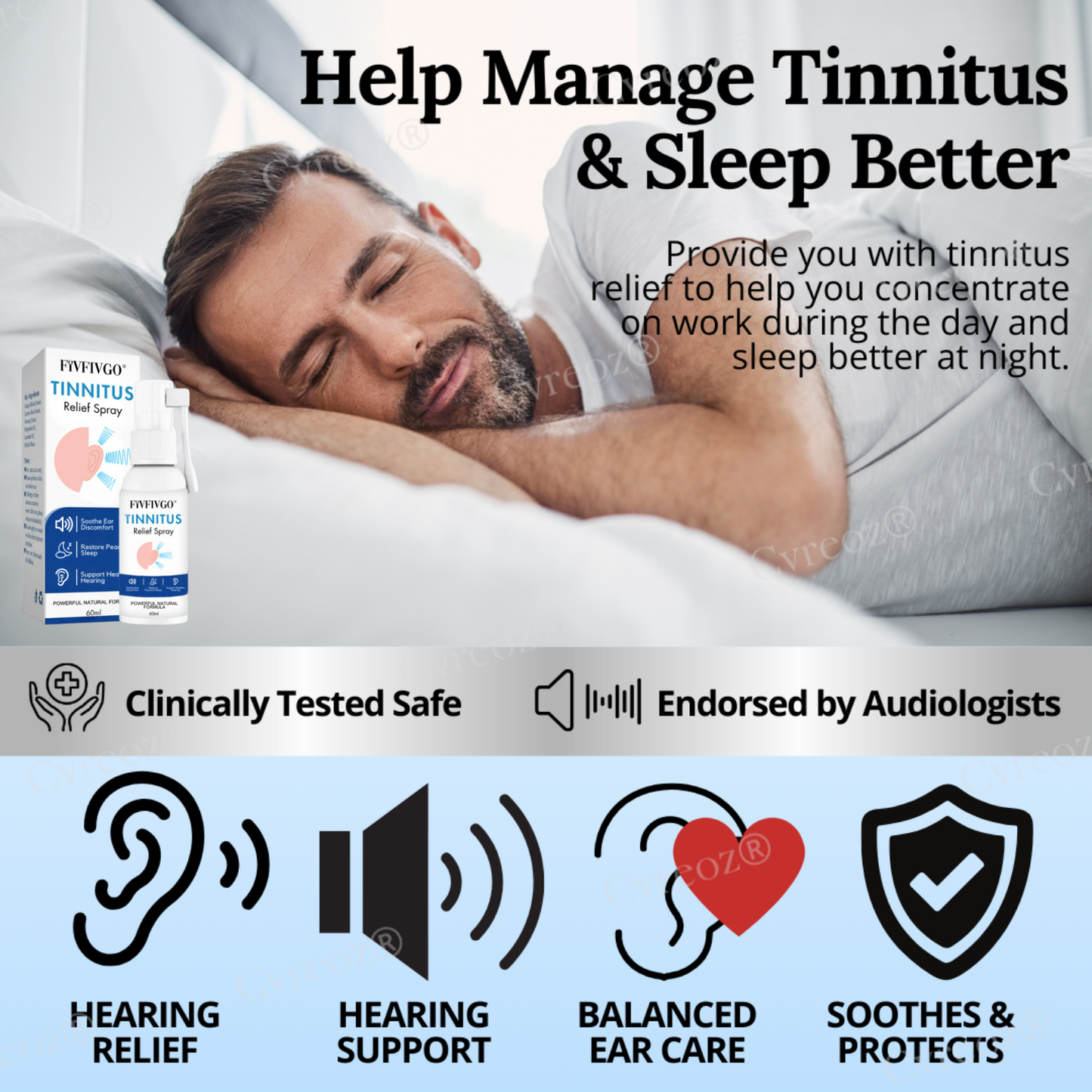 Fivfivgo® Tinnitus Relief Spray – Find Your Peace!
