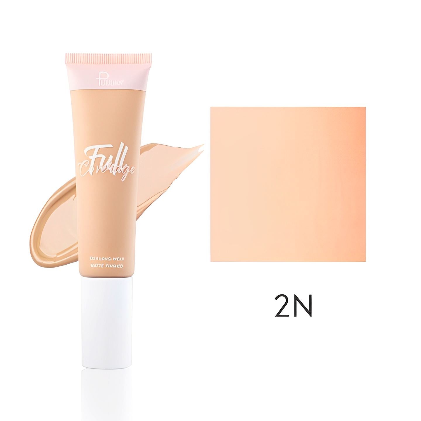 12HRS Full Coverage Oil Control Foundation Make-up Every Day And Night 2N 