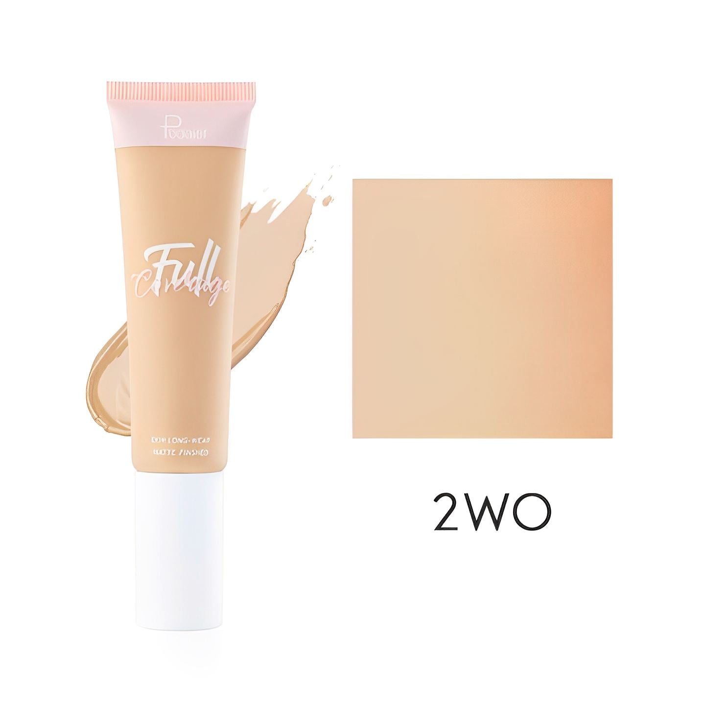 12HRS Full Coverage Oil Control Foundation Make-up Every Day And Night 2WO 