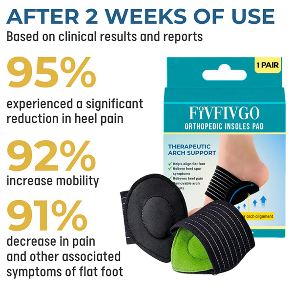 Fivfivgo™ Orthopedic Insoles Pad