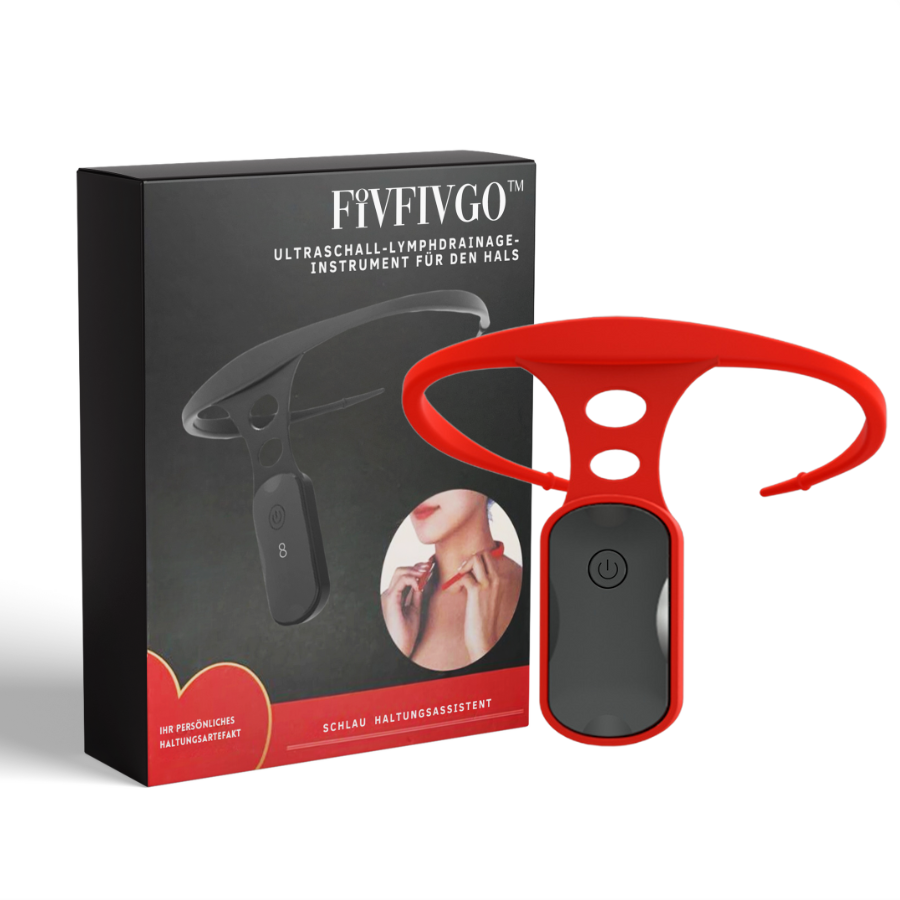 Fivfivgo™ Ultraschall-Lymphdrainage-Instrument für den Hals