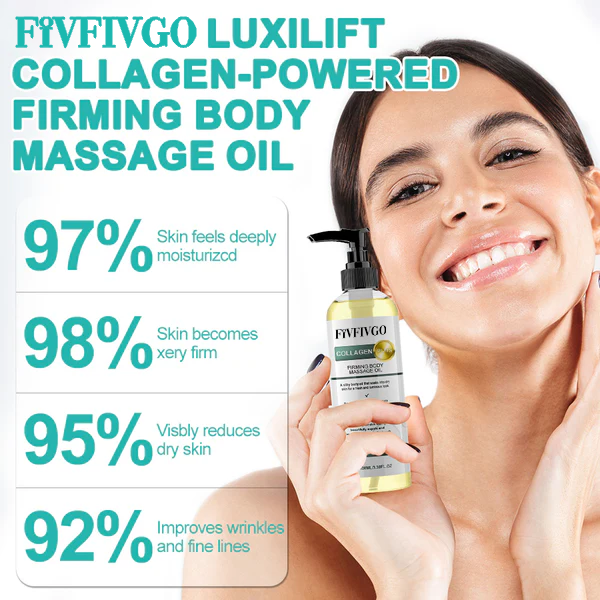 Fivfivgo™ Luxilift Collagen-Powered Firming Body Massage Oil