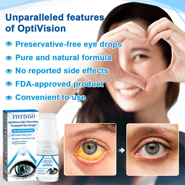 Fivfivgo™ OptiVision, gouttes pour les yeux pour le traitement des troubles oculaires