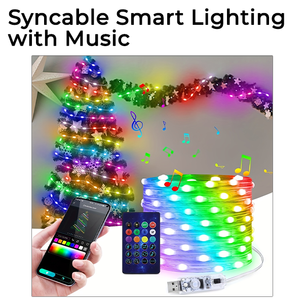 Fivfivgo™ 2023 DIY Lumière d'ambiance festive