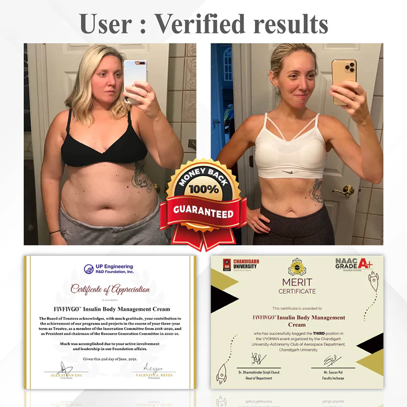 Fivfivgo™ Insulin Körperformungs-Creme