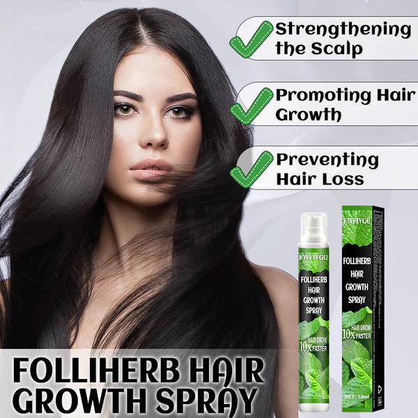 Fivfivgo™ FolliHerb Spray pour la croissance des cheveux