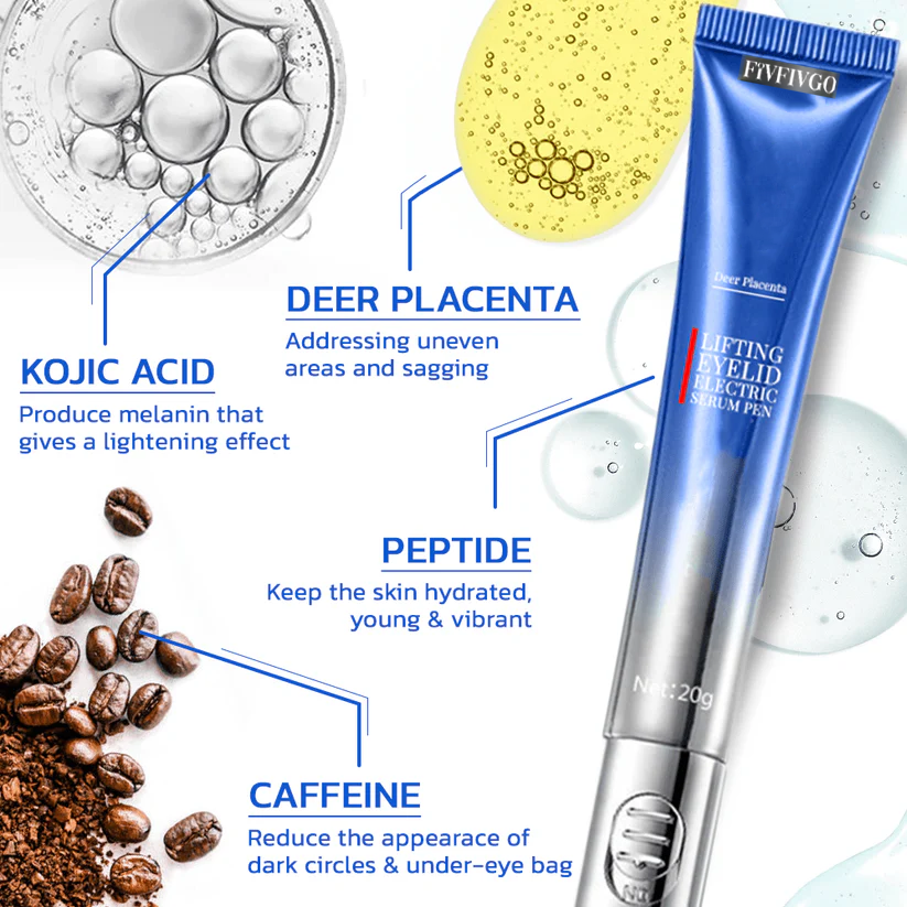Fivfivgo™ Deer Placenta Lifting Eyelid Electric Serum Pen