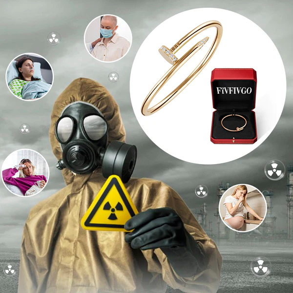Fivfivgo™ Bracelet de protection contre les radiations