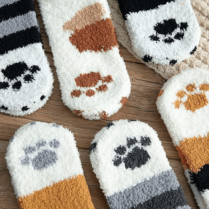 Cute Cat Claw Socks (3pairs)
