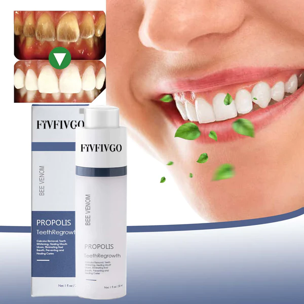 Fivfivgo™ PROPOLIS Tandförnyande mungel av bigift