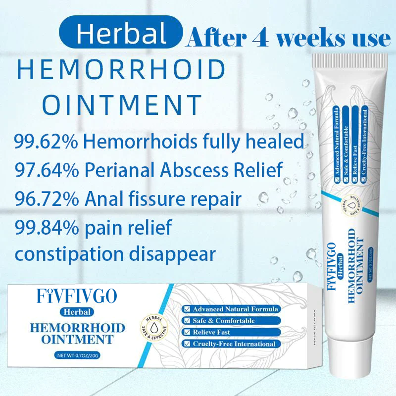 Fivfivgo™ Healmusz Pommade aux hémorroïdes à base de plantes naturelles