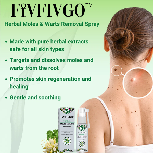 Fivfivgo™ Herbal Moles & Warts Removal Spray