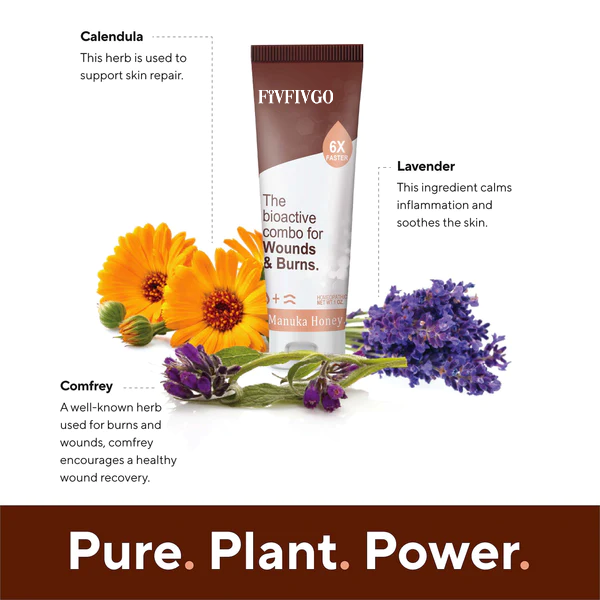 Fivfivgo™ Advanced Manuka honungsläkande salva