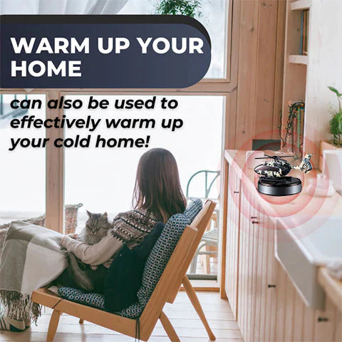 Fivfivgo™ PRO Miniature Portable Solar Heater