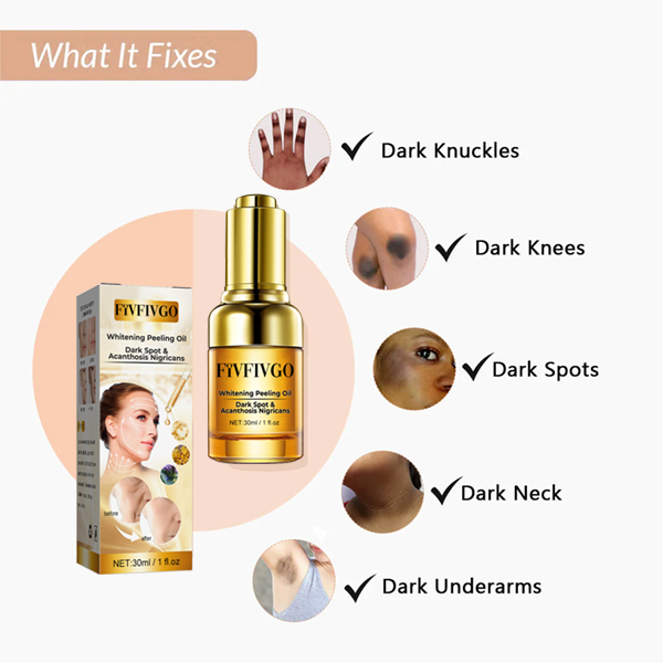 Fivfivgo™ Whitening Peeling Oil für dunkle Flecken und Acanthosis nigricans