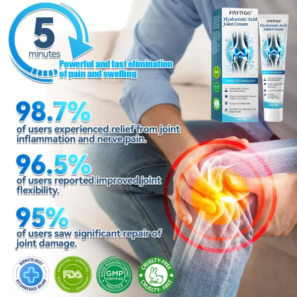 Fivfivgo™ Hyaluronsäure-Gelenkreparatur-Creme