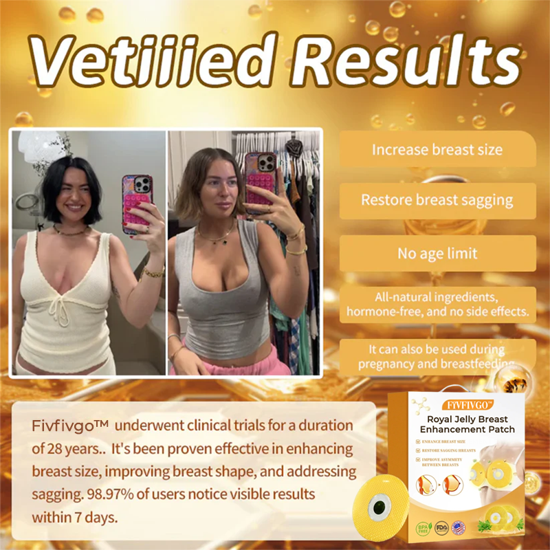 Fivfivgo™ Royal Jelly Breast Enhancement Patch