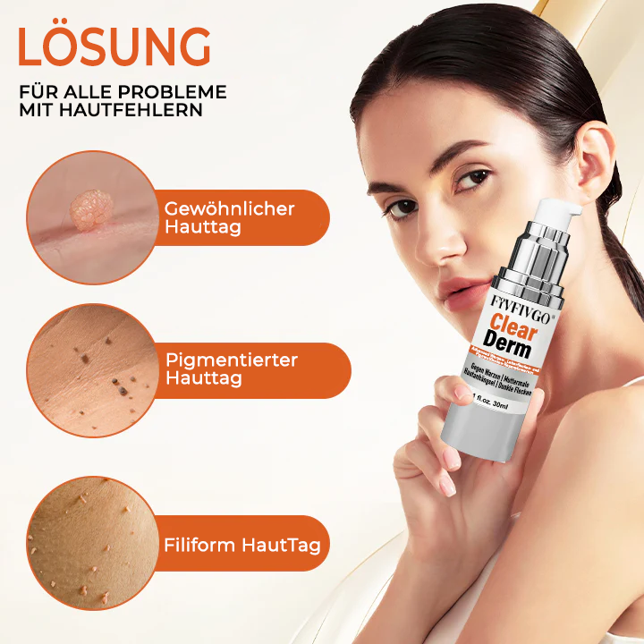 Fivfivgo® ClearDerm Fortgeschrittenes Serum gegen Warzen und dunkle Flecken