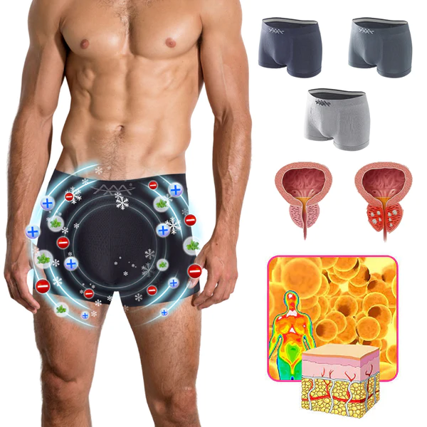 Fivfivgo™ Ion Ice Silk Men's Functional Briefs