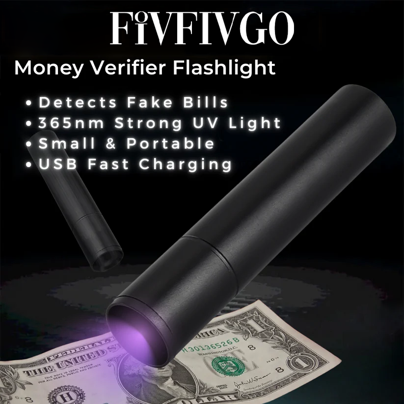 Fivfivgo™ Money Verifier Lampe de poche