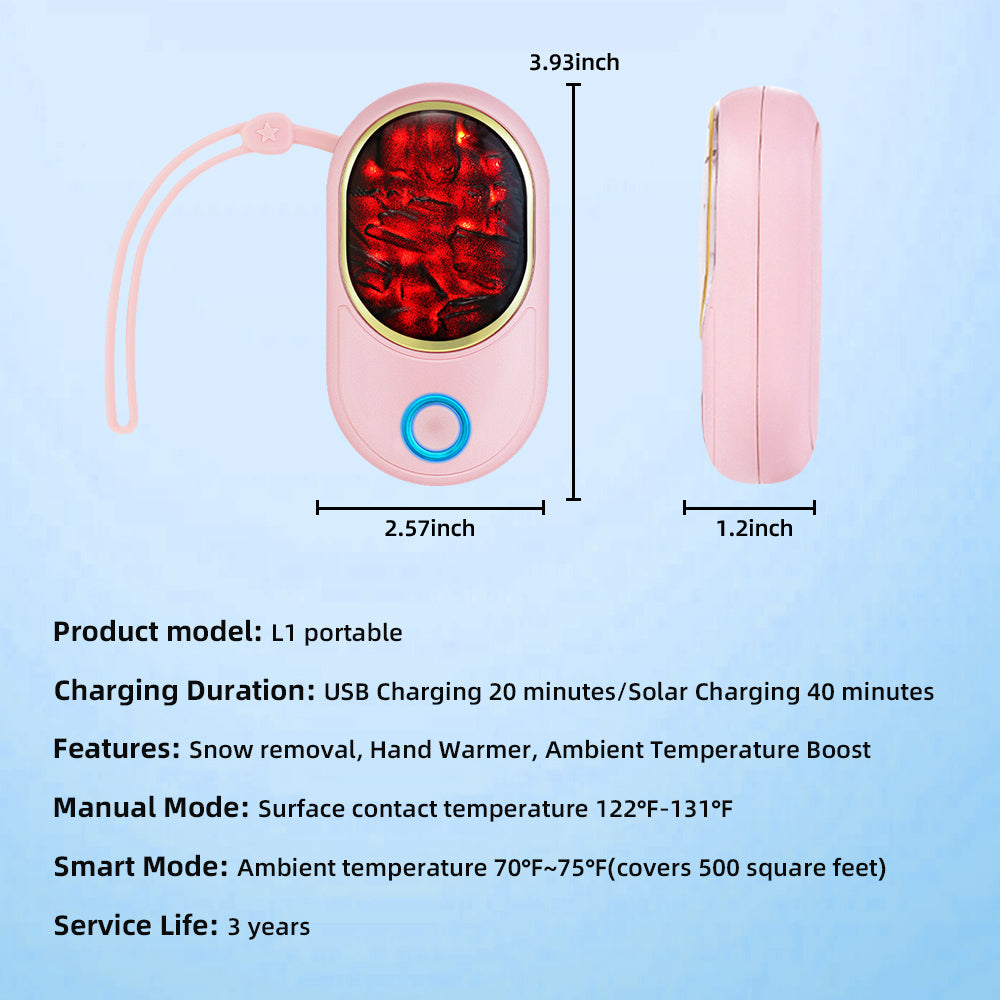 Fivfivgo™ Chauffe-neige à résonance électromagnétique solaire