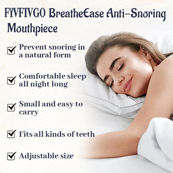 Fivfivgo™ BreatheEase Anti-snoring Mouthpiece