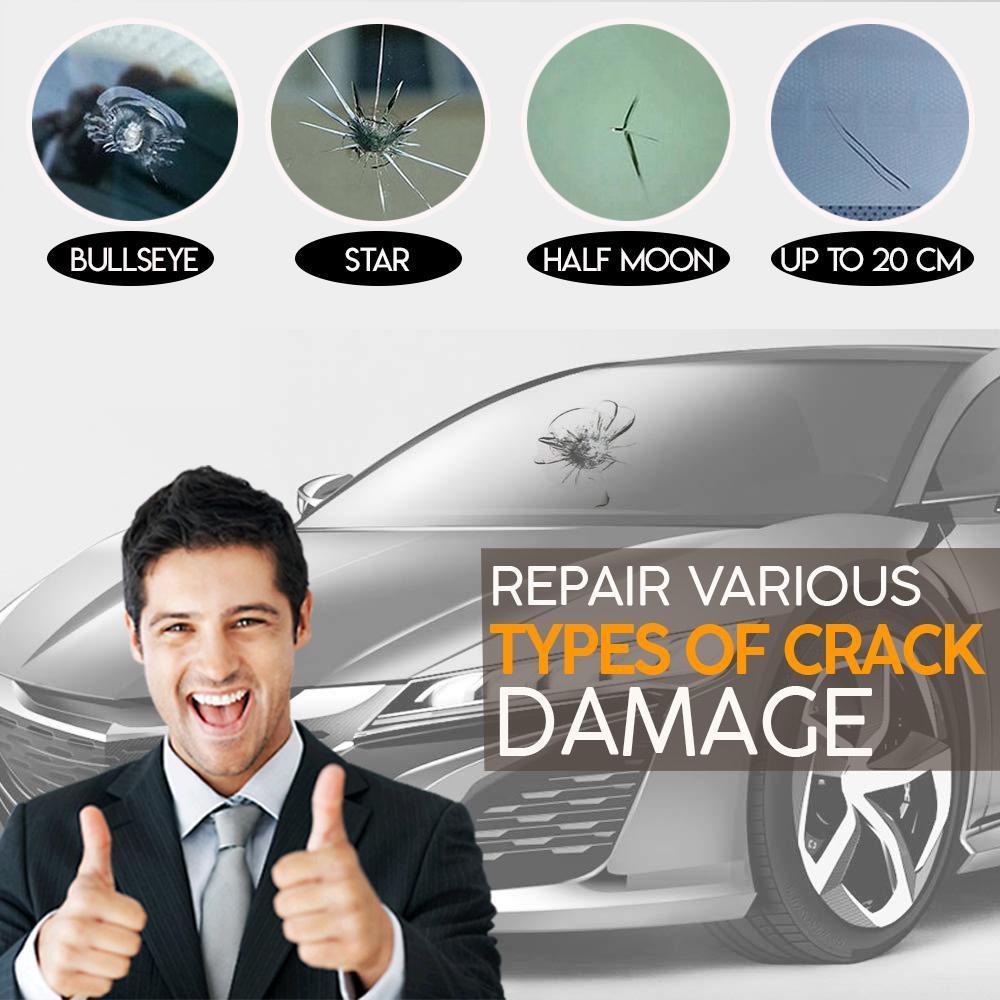 Cracked Glass Repair Fluid