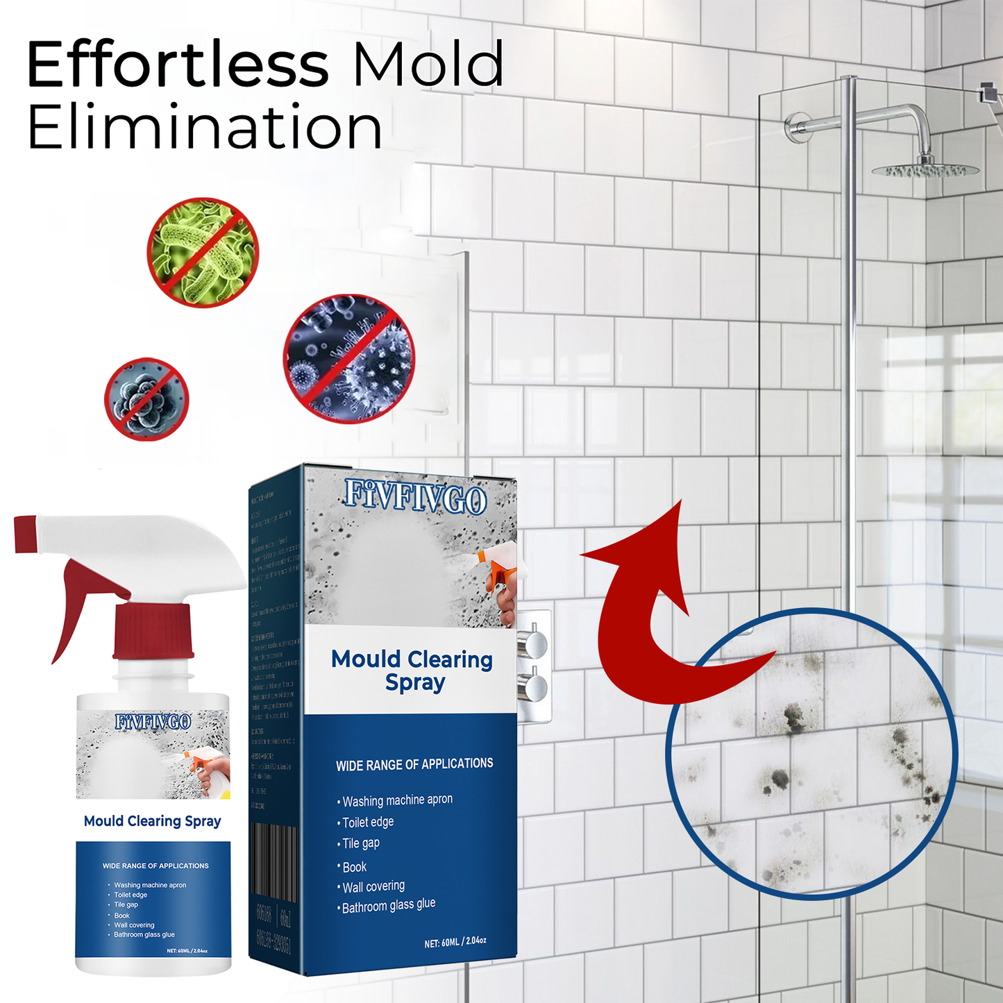 Fivfivgo™ Mould Clearing Spray