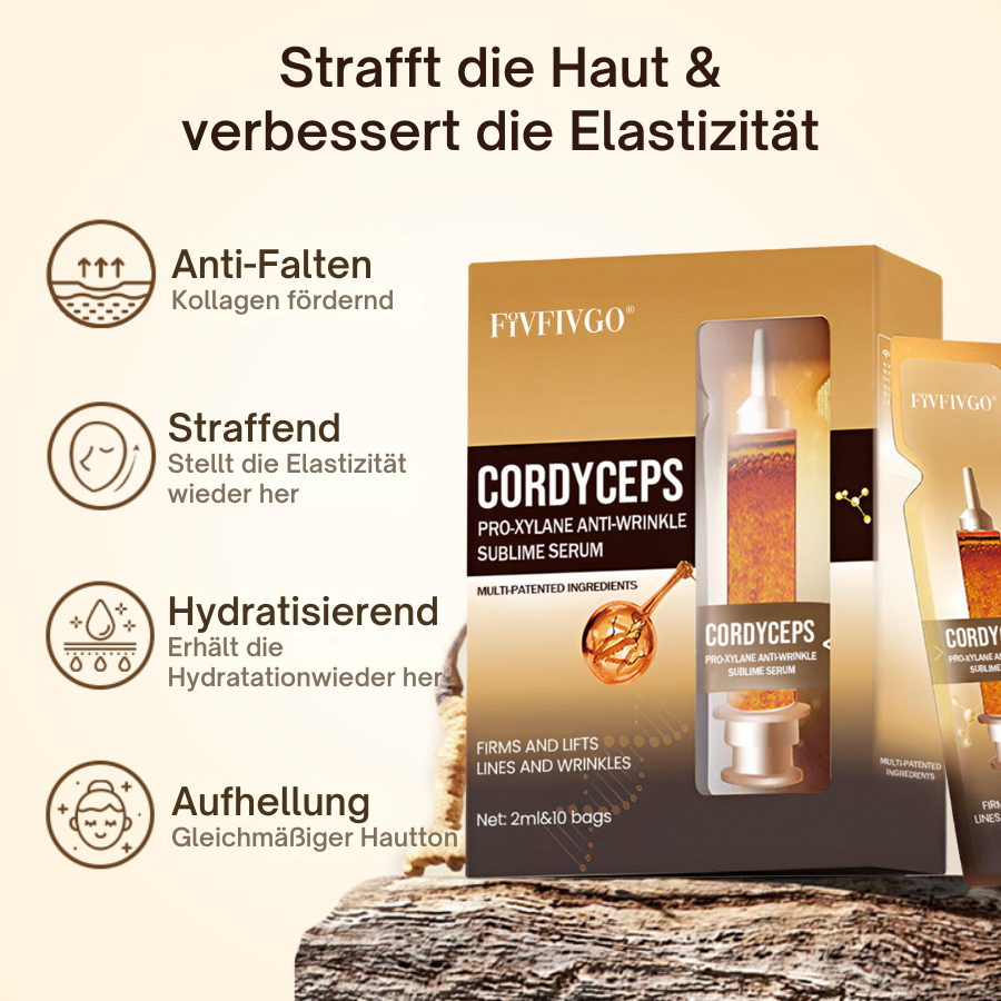 Fivfivgo® Cordyceps Pro-Xylane Anti-Falten Sublime Serum