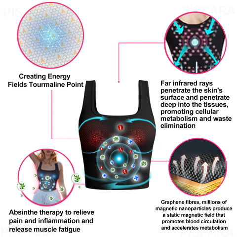 Fivfivgo™ Ion väst Shapewear