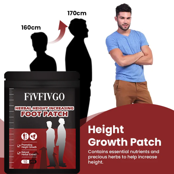 Fivfivgo™ Kräuter-Fußpflaster zur Erhöhung der Körpergröße