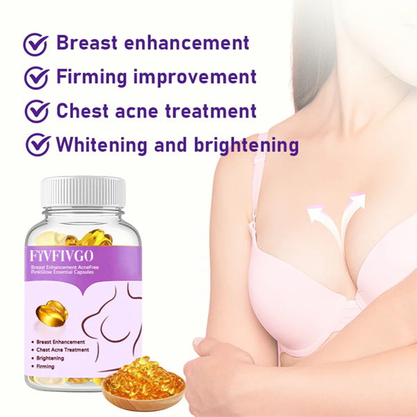 Fivfivgo™ Gélules essentielles AcneFree PinkGlow pour l’amélioration des seins