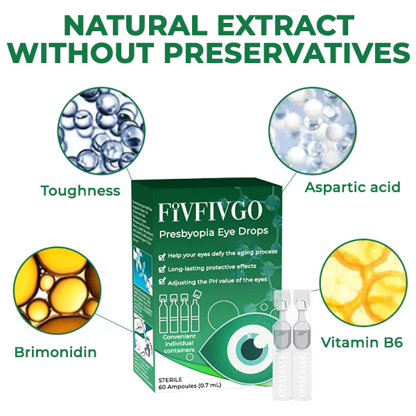 Fivfivgo™ Presbyopie-Augentropfen