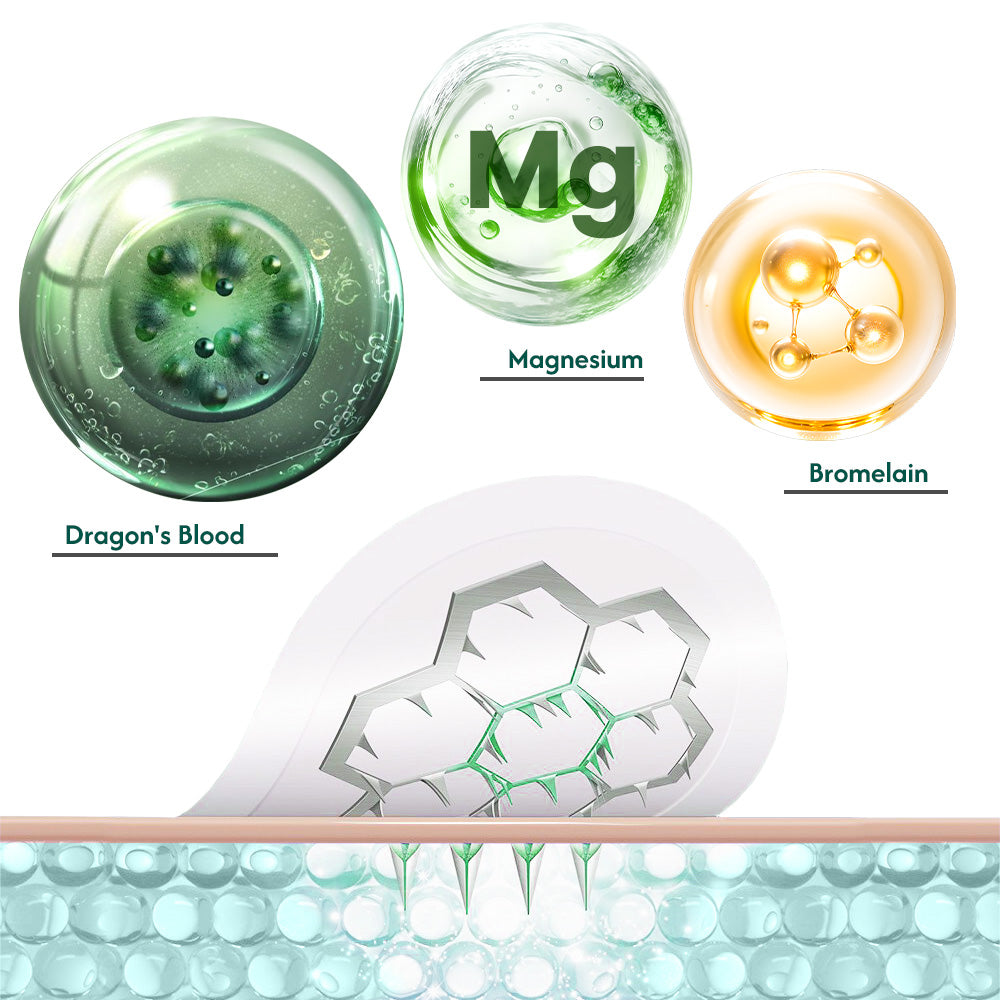 ✅Official Store: Oveallgo® Magnesium MicroPin Target & Clear Wart Removal Patch