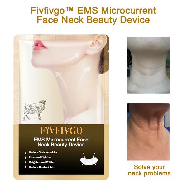 Dispositivo di bellezza per il viso e il collo a microcorrente Fivfivgo™ EMS