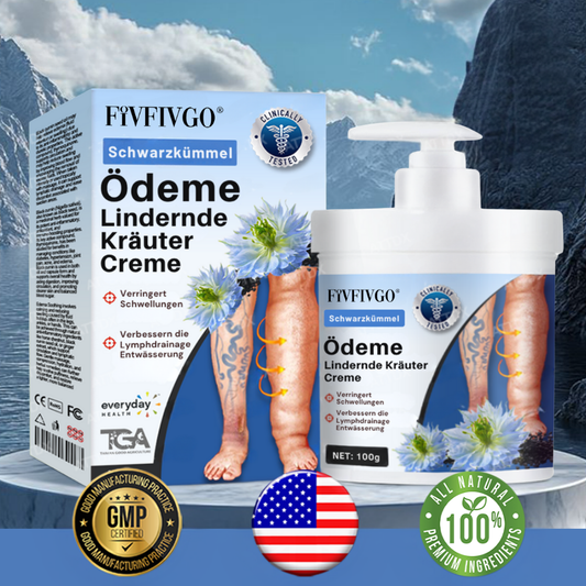 Fivfivgo® Schwarzkümmel Ödeme lindernde Kräutercreme