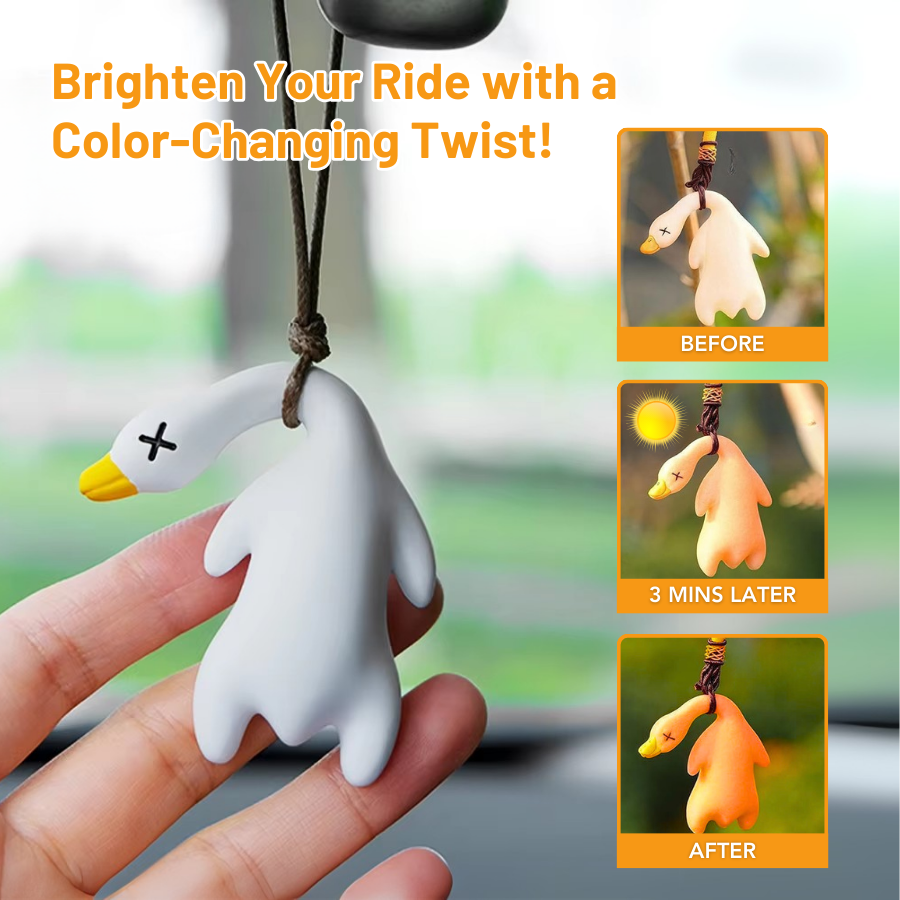 UV Color-Changing Roast Duck Pendant