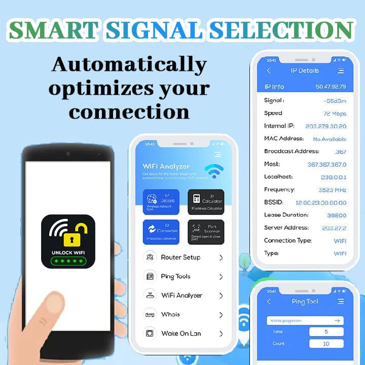 Lyseemin™ EasyAccess Wi-Fi révolutionnaire Connexion instantanée