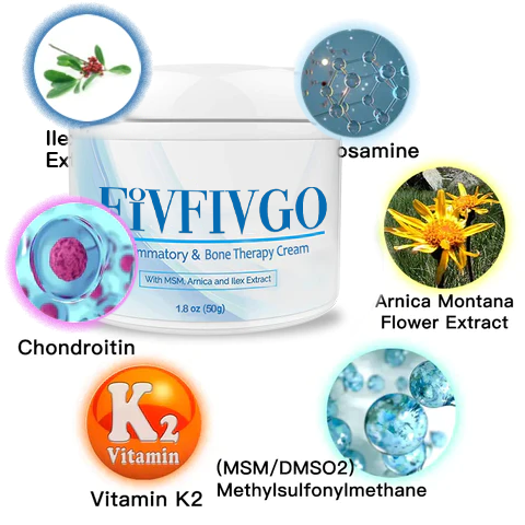 Fivfivgo™ Crema per la terapia delle articolazioni e delle ossa