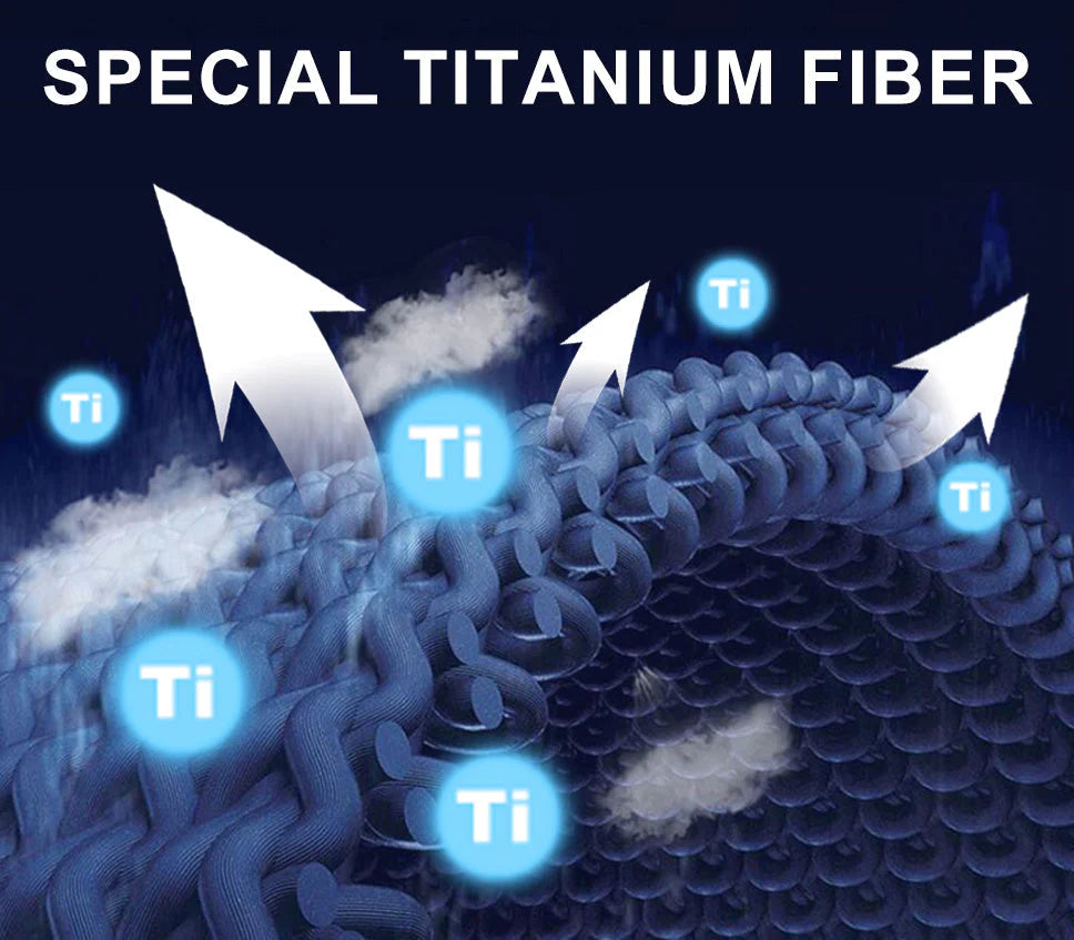 Fivfivgo™ Far Infrared Grail Titanium Ion Booster Socks