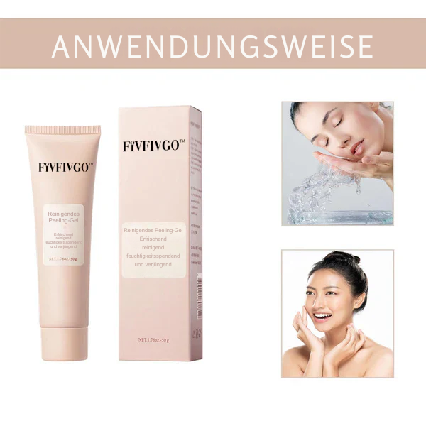 Fivfivgo™ Reinigendes Peeling-Gel für Acanthosis Nigricans, Exfoliation, dunkle Flecken, Skin Tags, Ekzeme